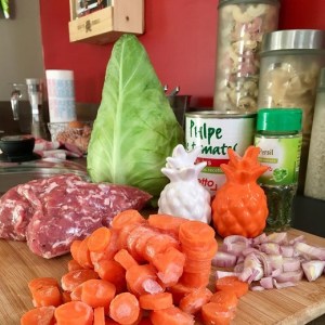 ingrédients embeurrée de chou