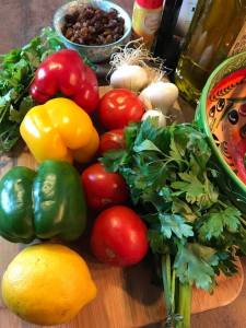 Ingrédients taboulé oriental