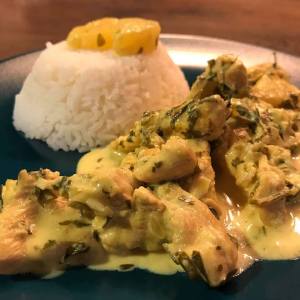 curry de dinde à l'ananas
