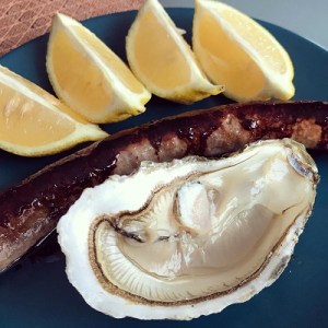 Huitre saucisse