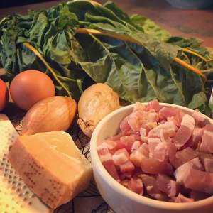 ingrédients tarte aux blettes