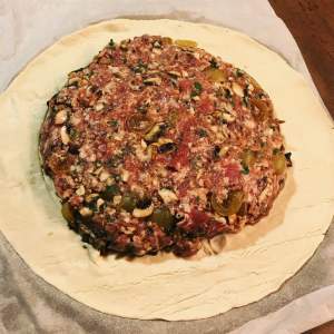 Farce tourte vigneronne